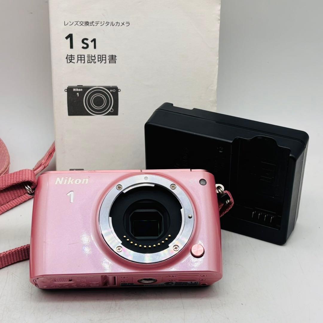 【美品動作確認済み】NIKON 1 S1 シャッター回数1260回