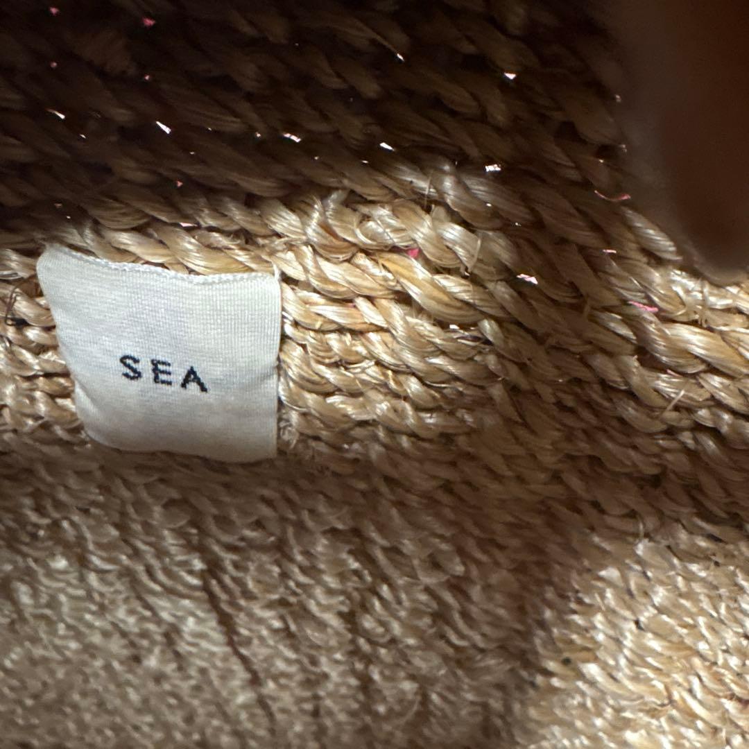 SEA（シー）Basket Bag/グレージュMサイズ