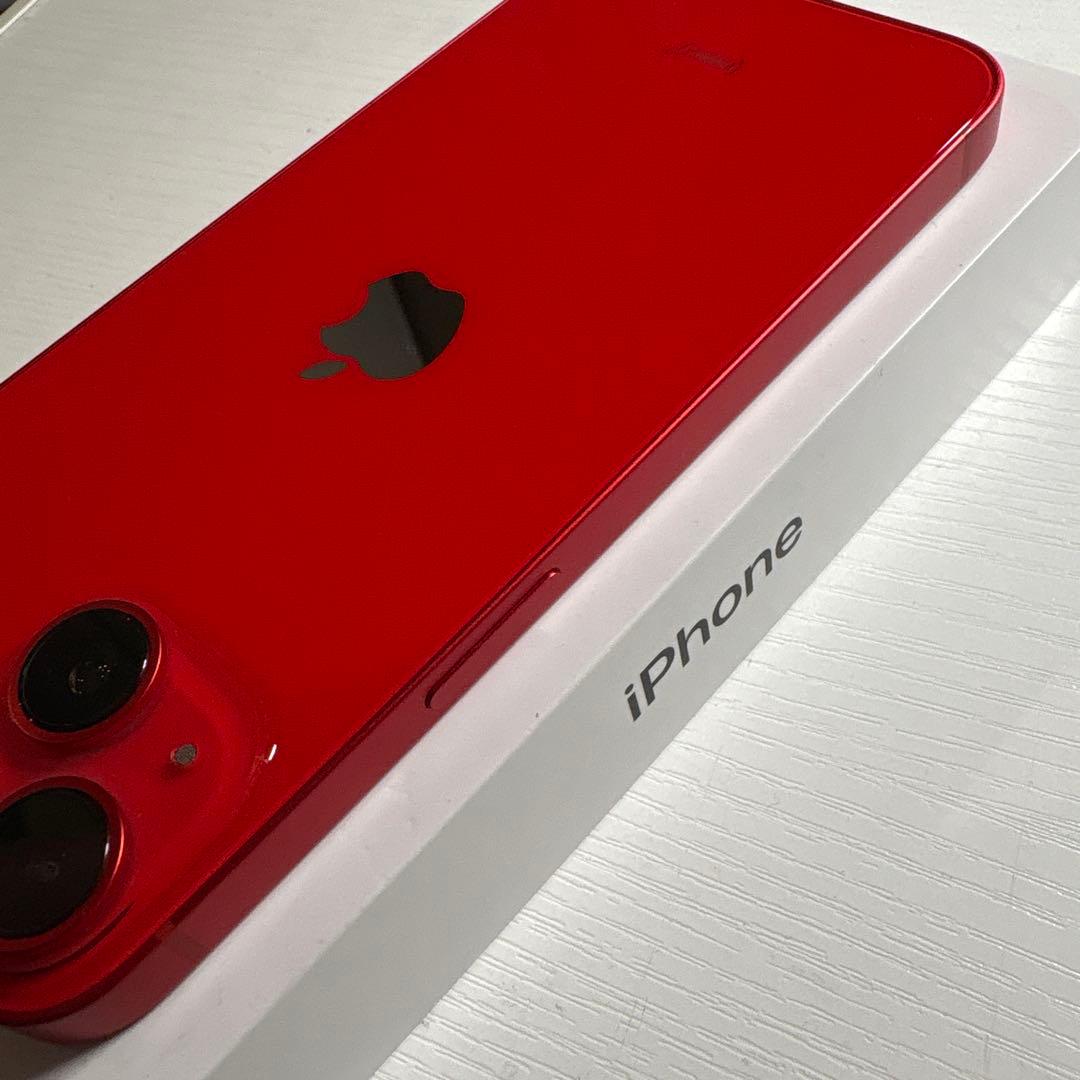 iPhone14 128GB レッド SIMフリー 極美品