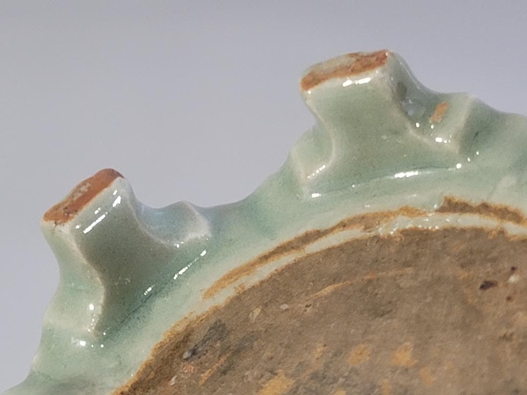 古美術 中国 天龍寺 青磁 燭台 茶道具伝来