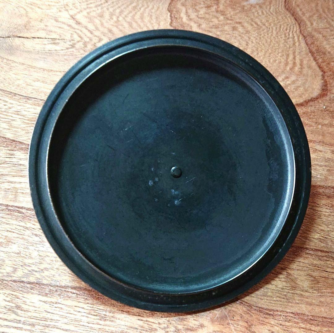 茶道具　姥口筒釜