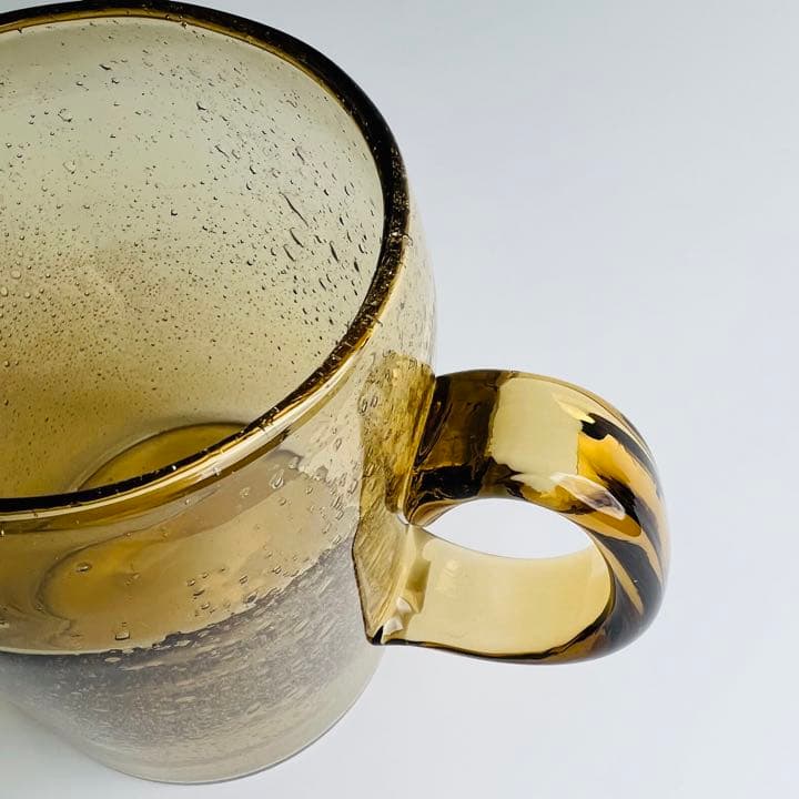 Arabia Sargasso アンバーガラスベース 北欧ヴィンテージ 花瓶