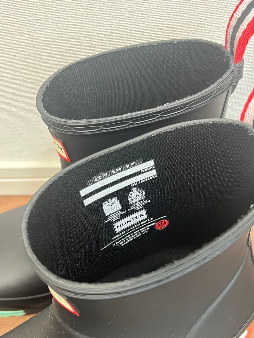 HUNTER ハンター　プレイショートレインブーツ レディース UK4 23cm