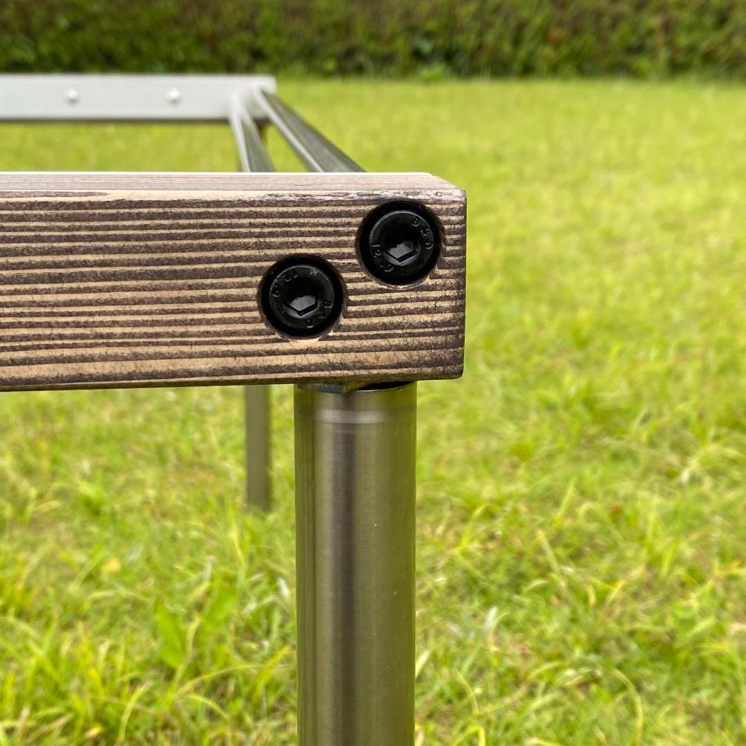 ☆☆オリジナルアウトドアテーブル♪♪スノーピークIGT互換品♪♪2ユニット☆☆