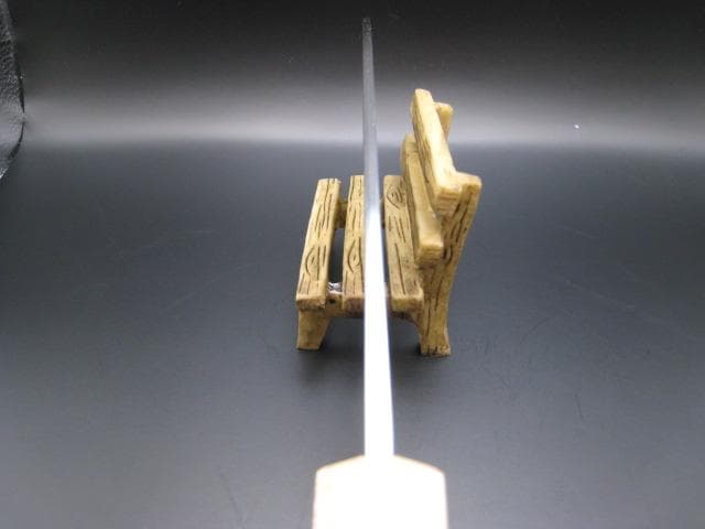 [新品未使用] 三徳包丁180mm 白紙1号 樫 八角