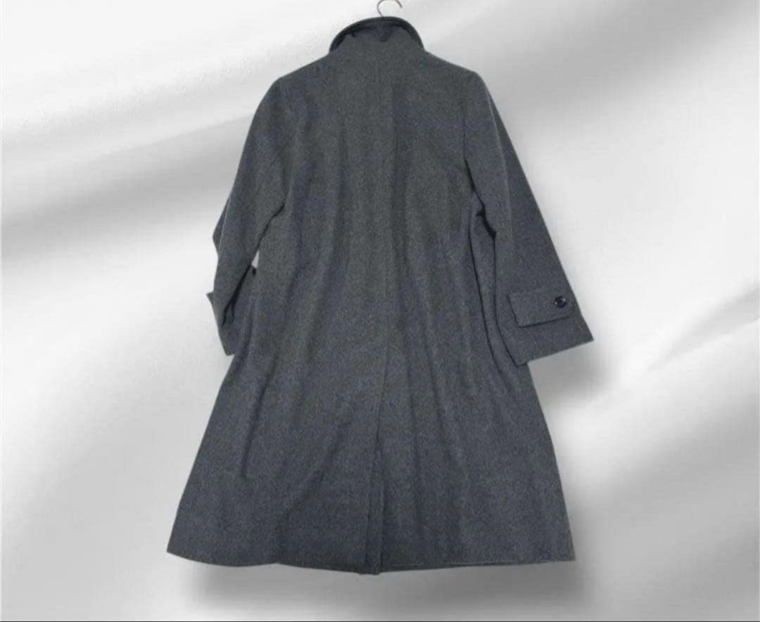 マーガレットハウエル　ソフトウールコート　グレー