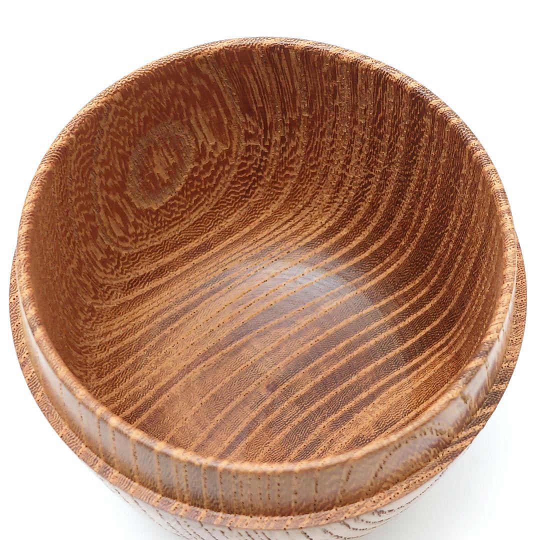 Y3380-3 茶道具 木製 中棗 醍醐寺 共箱　う