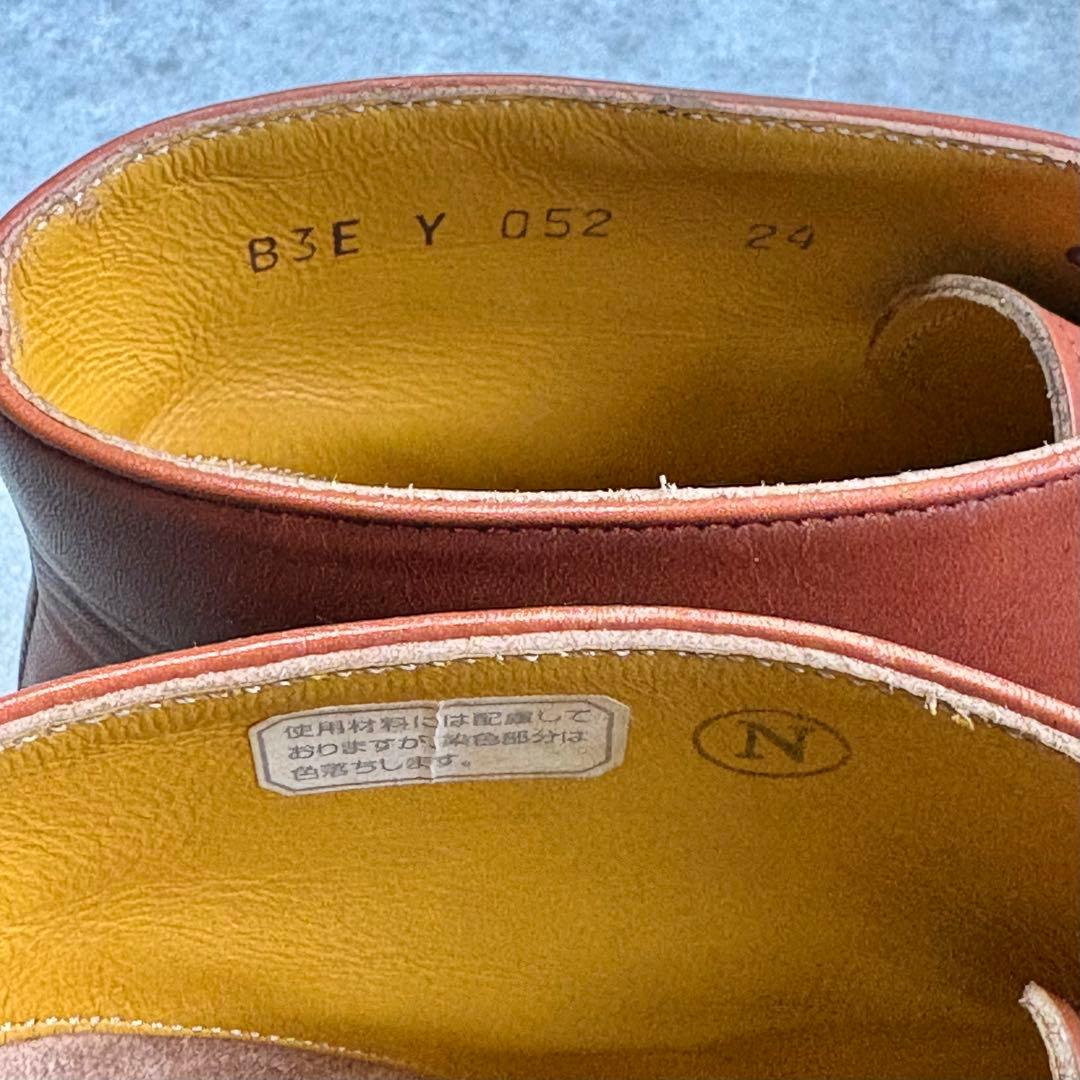 リーガル インペリアルグレード チャッカブーツ チェルシーブーツ 24cm 茶色