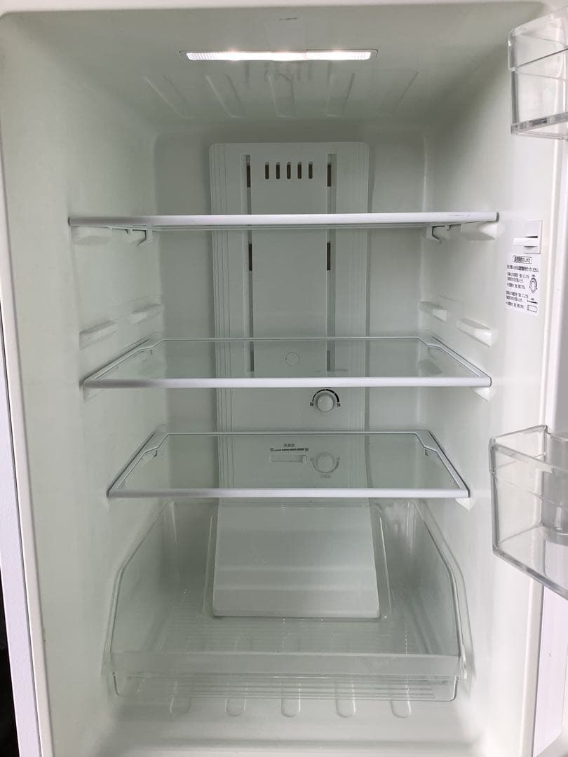 東芝 2ドア冷蔵庫 GR-P15BS(W) 2018年製 153L ホワイト