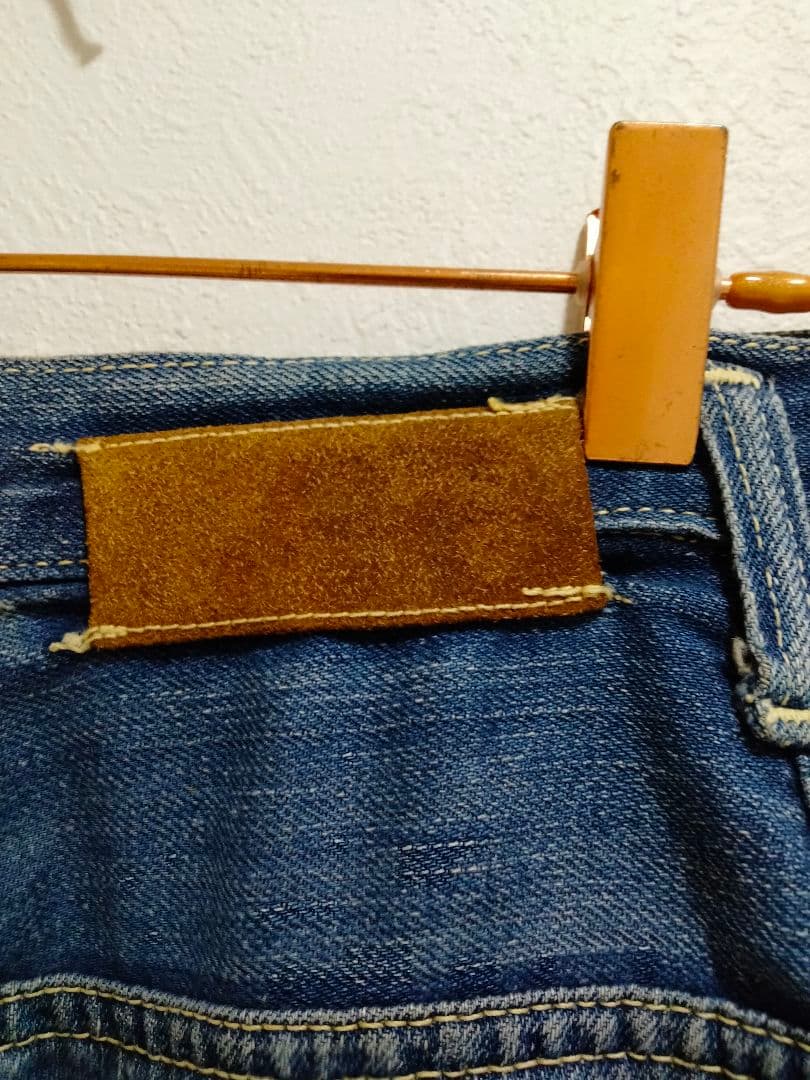 LEE 341Z センター赤タグ　50s 片耳　色濃い目　革パッチ　ライトオンス