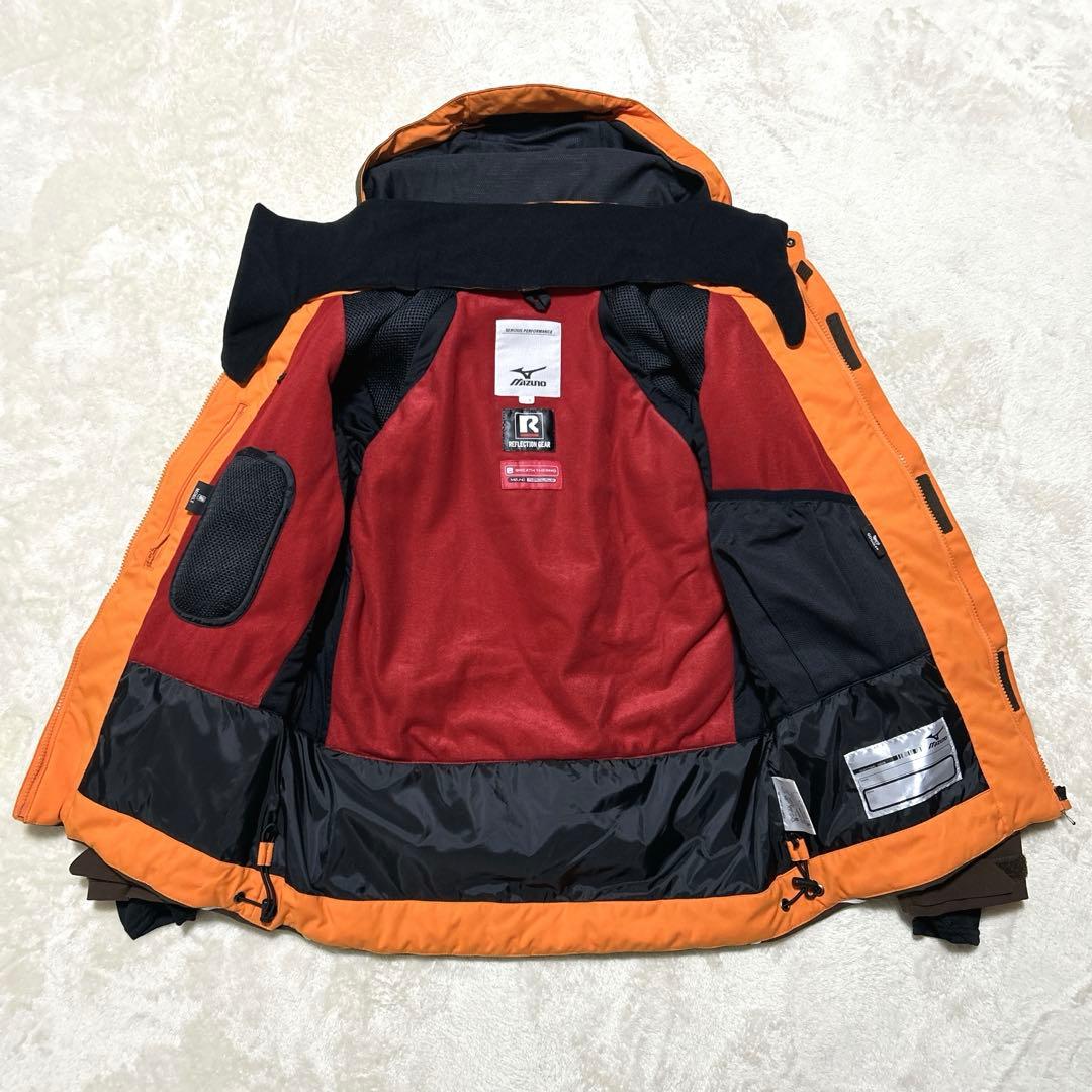 未使用級　Mizuno スキー スノボー ウェア 超多機能 パーカー