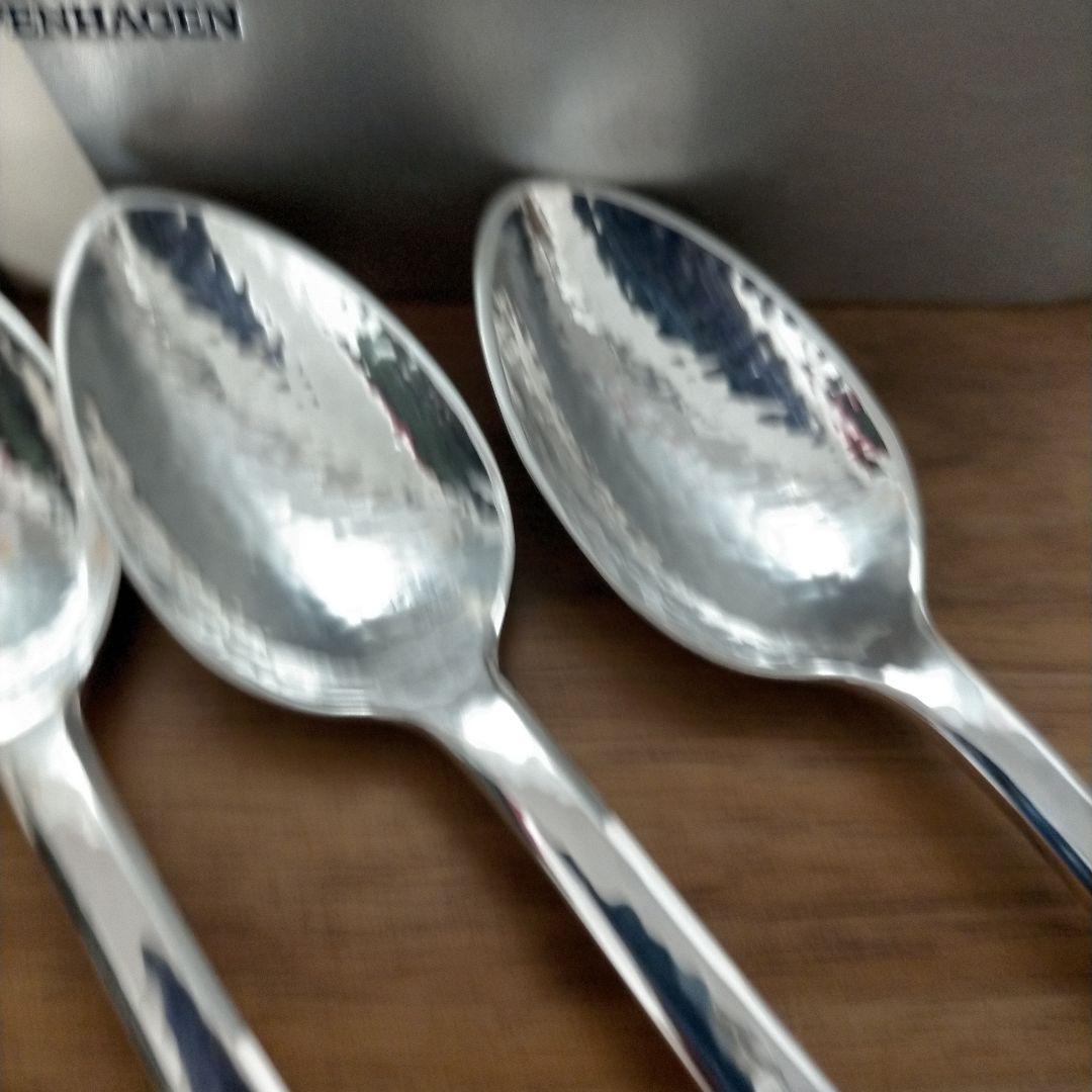 ジョージジェンセン スプーン 5本 カラトリー E.P.N.S刻印