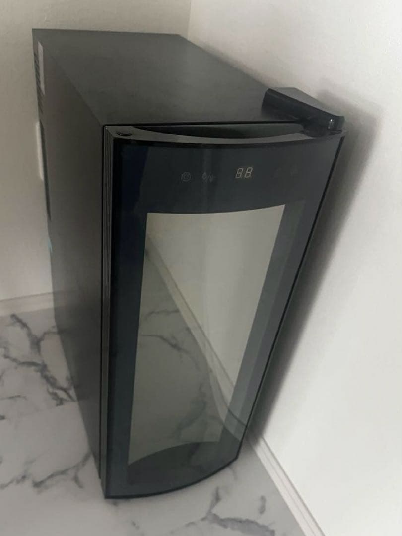 WIE電子 ペルチェ式ミニワインクーラー 12本WIWCTE12BFGADX K