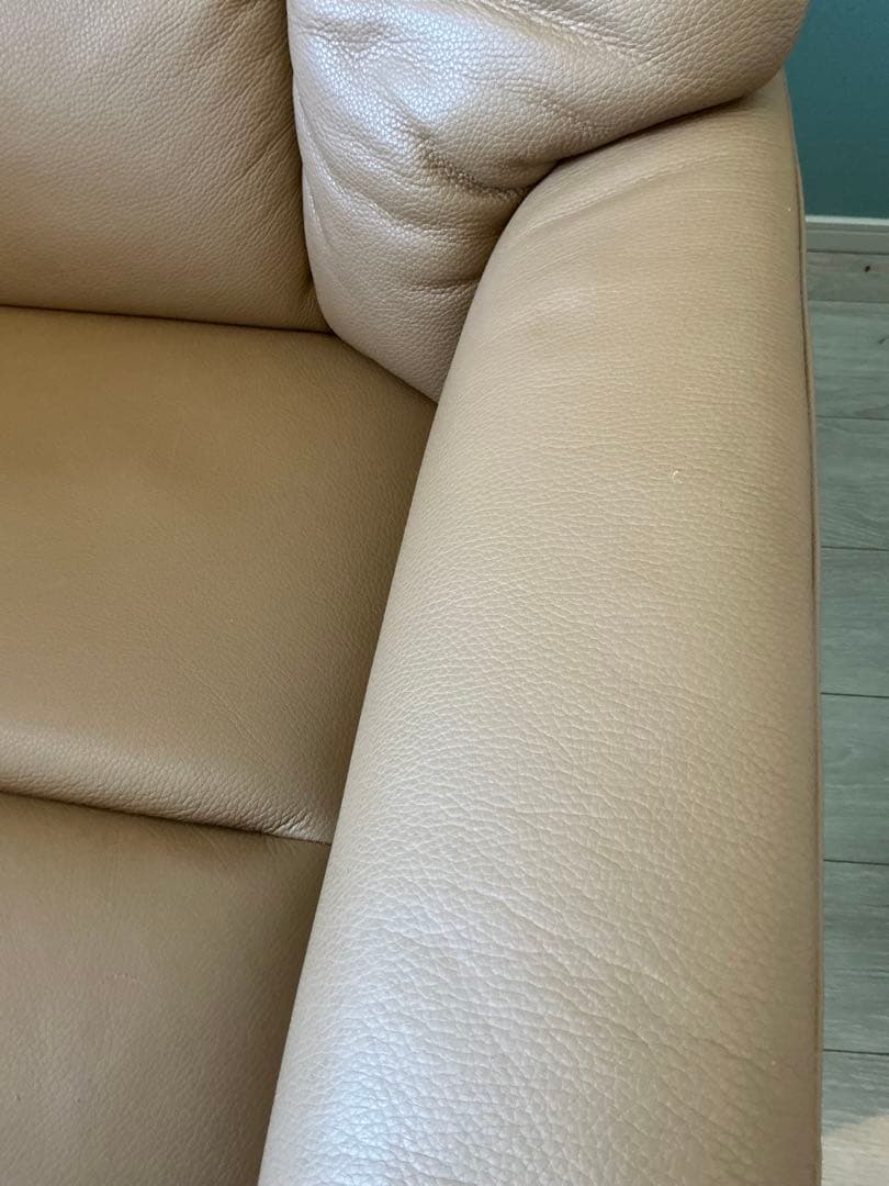 2024年購入 IDC大塚家具 電動リクライニングチェア 半革 定価16.8万円