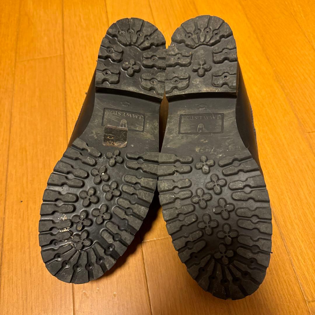 jm weston ヨット希少ロシアンカーフ！(BLACK) size７Ｃ中古品