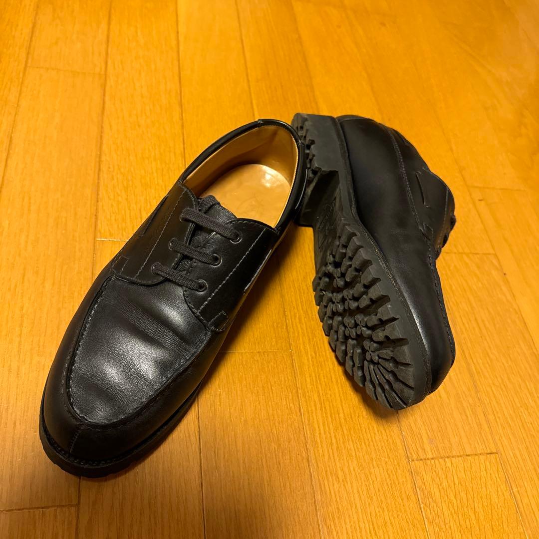 jm weston ヨット希少ロシアンカーフ！(BLACK) size７Ｃ中古品
