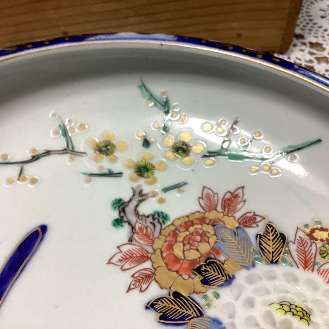 k20 古い伊万里焼　　鉢2入り　木箱付き