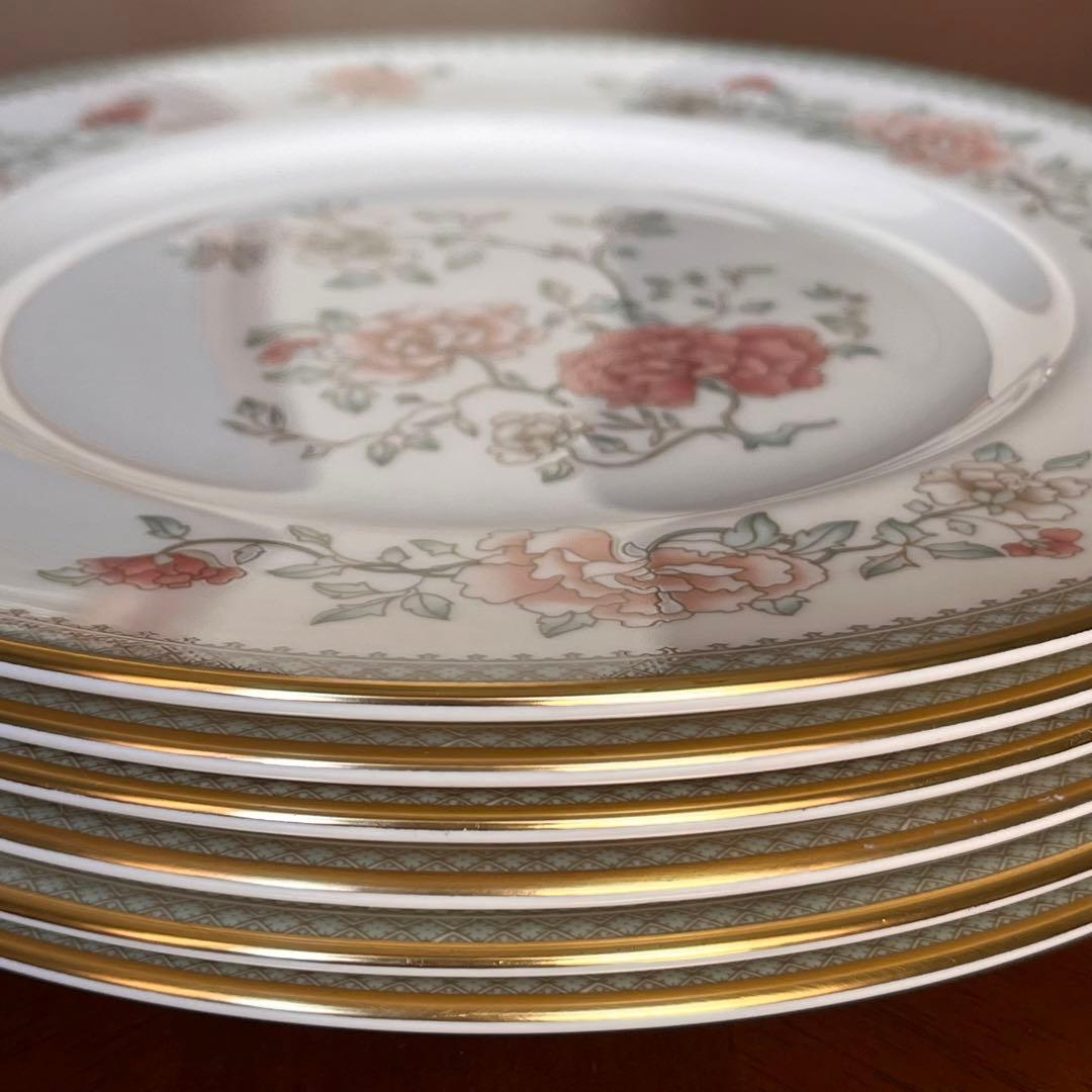 【美品】ミントン★ジャスミン★シノワズリ　ディナー皿　6枚