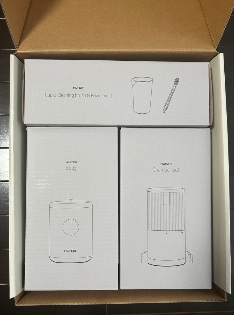 HUROM ヒューロム　コールドプレスジューサー　H310A