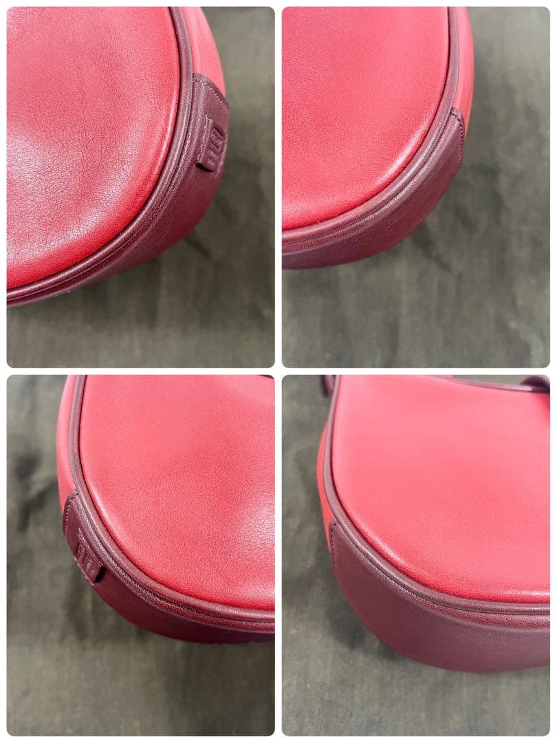 COACH ショルダーバッグ ホーボー ハーフムーン 斜め掛け レザー