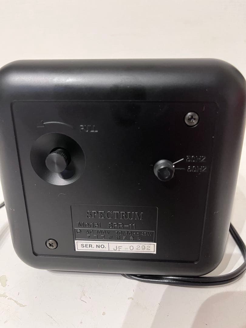 下田電機 スペクトラム SPR-11 分光時計 スペースエイジ 【通電確認済み】