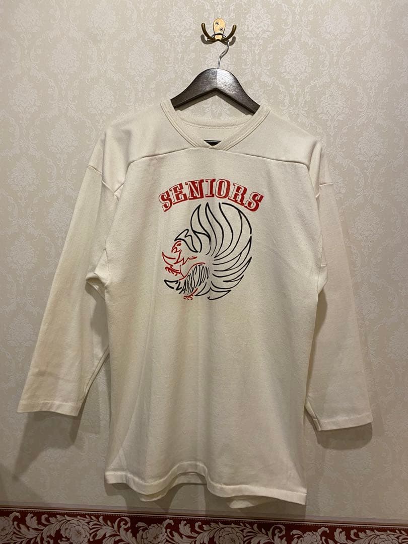 60s 70s フットボールT アメフト スウェット ミントコンディション