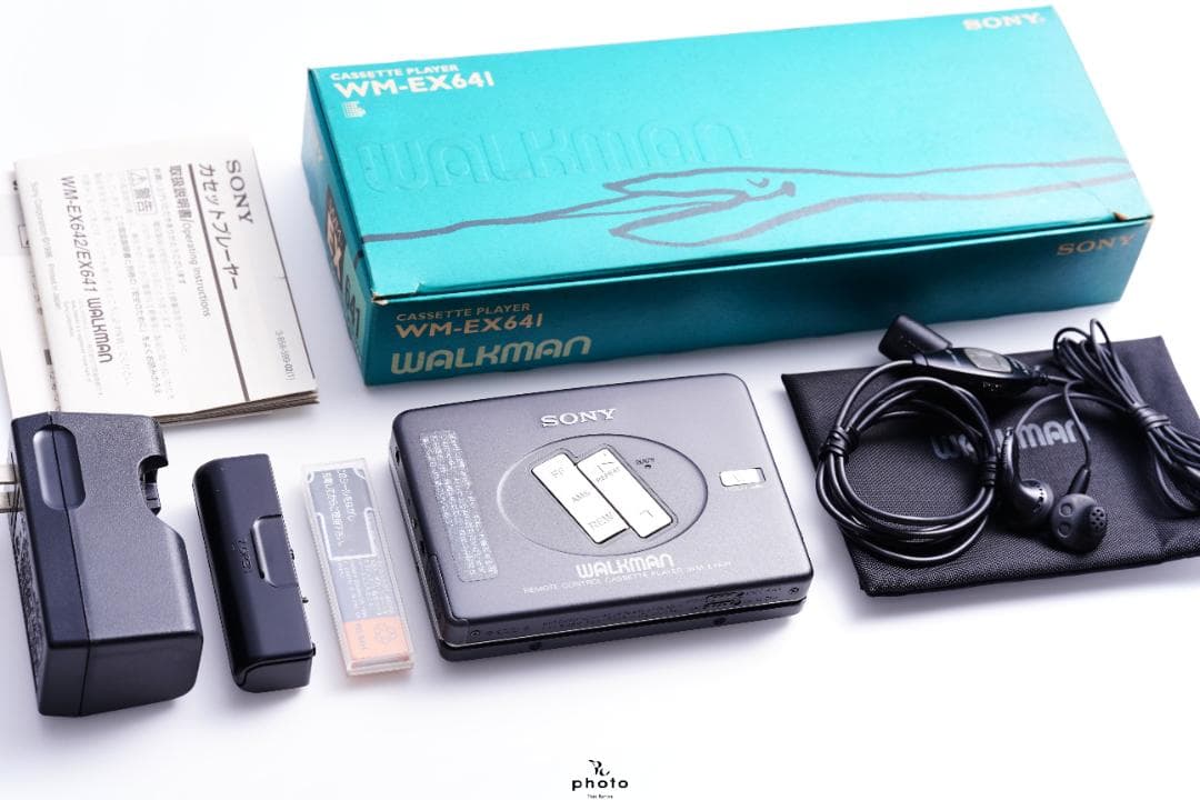 SONY WALKMAN カセットウォークマン 希少 WM-EX641 B