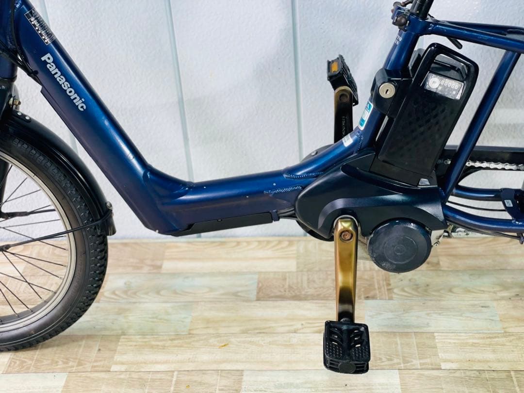 2475パナソニック12アンペア　3人乗り対応子供乗せ　電動アシスト自転車