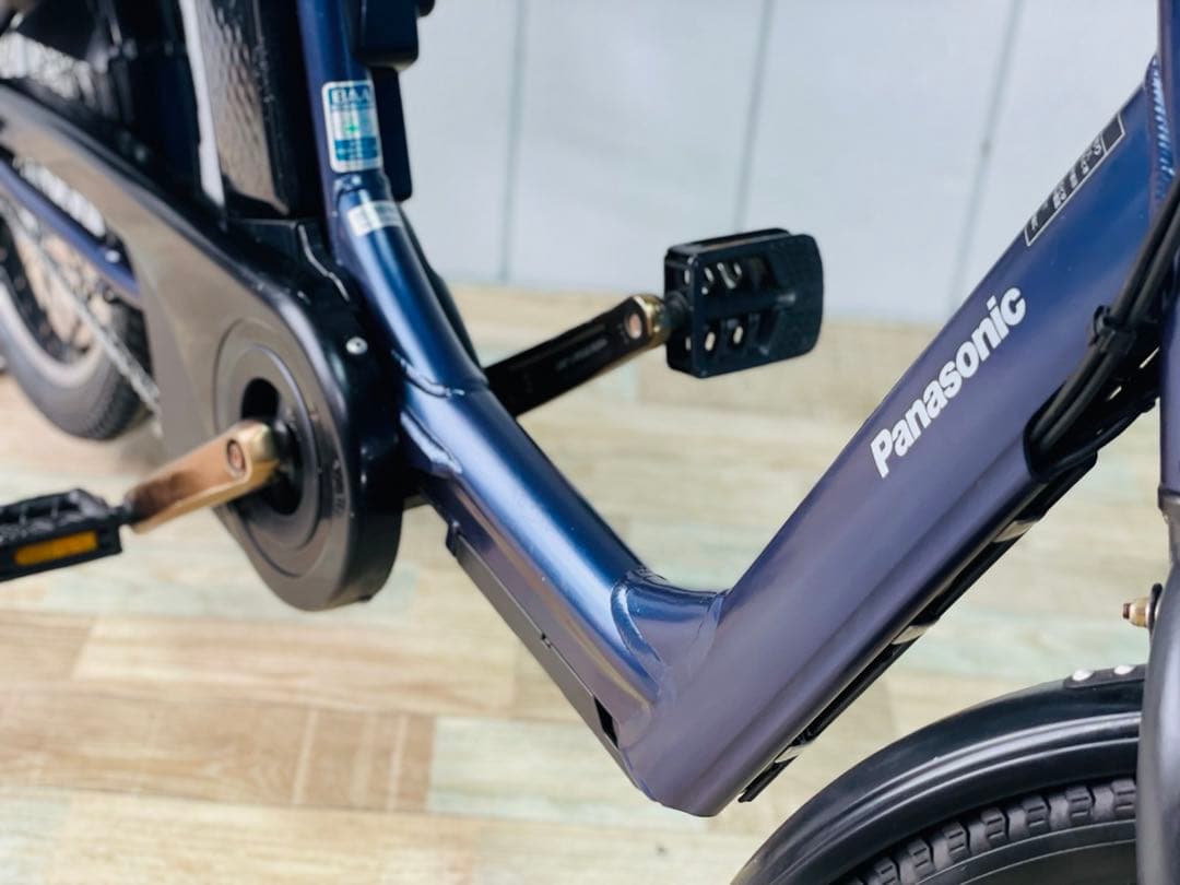 2475パナソニック12アンペア　3人乗り対応子供乗せ　電動アシスト自転車