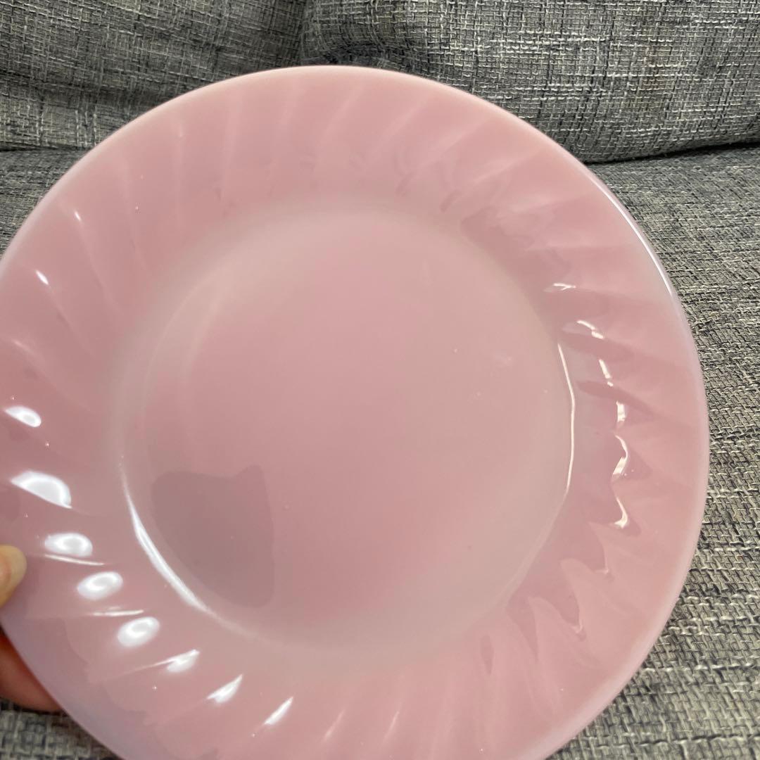 美色 ファイヤーキング ローザイト サラダプレート ピンク