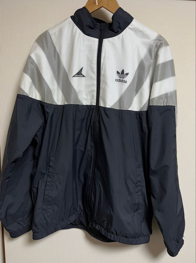 DESCENDANT adidasナイロンジャケット Lサイズ