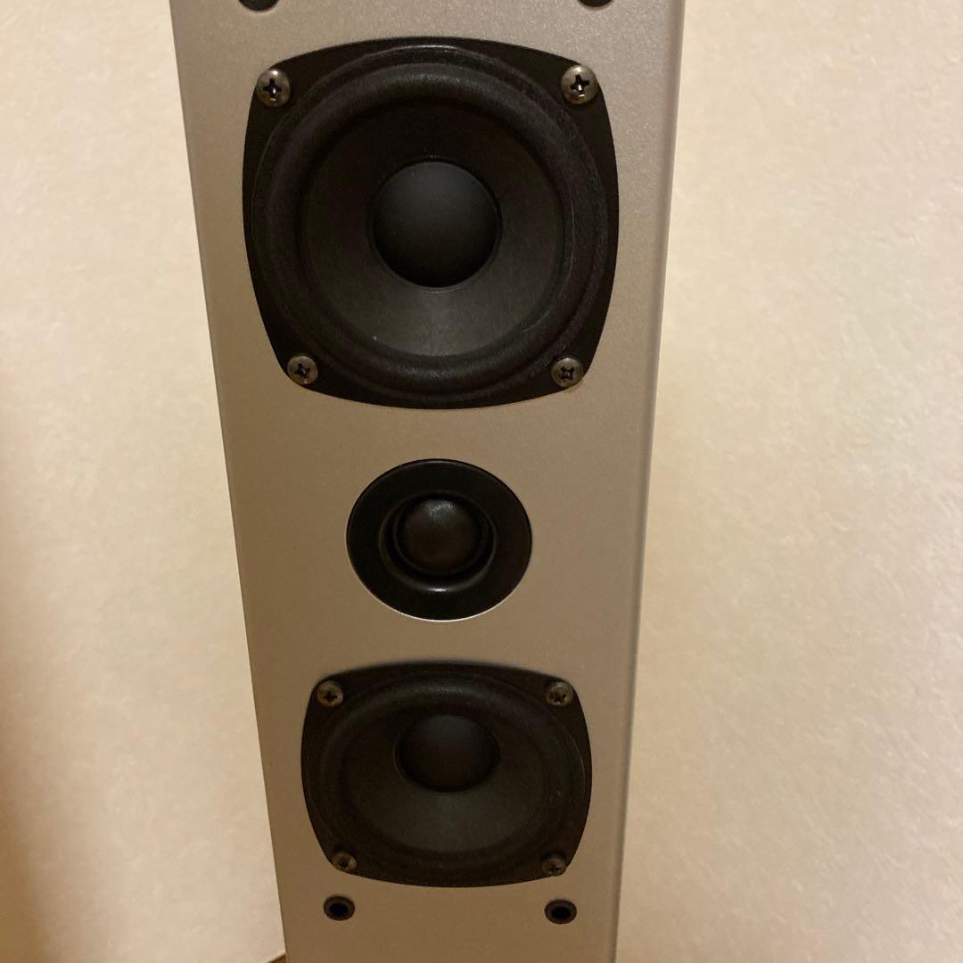 CAV スタンド型スピーカー シルバー