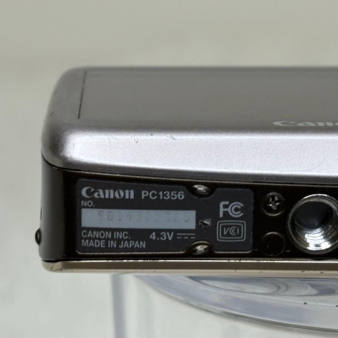 Canon IXY 510IS PC1356 充電器　箱 コンデジ　動作品