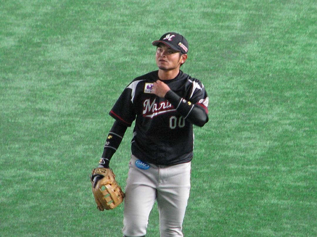 ゆきえ【プロ実使用】硬式 外野用 SSK 元阪神・ロッテ 柴田講平選手