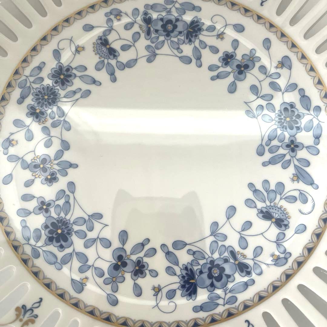 【レア】ナルミ ミラノ メッシュプレート 透かし技法 大皿