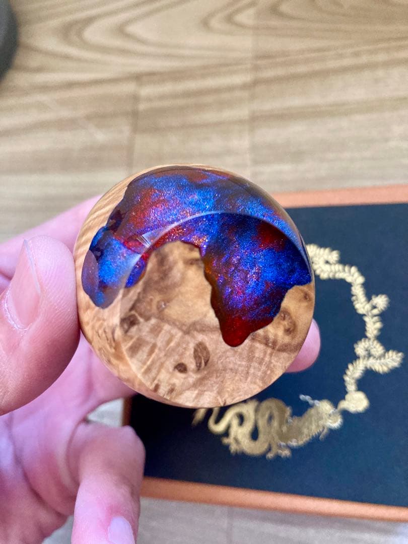 m.a.wood ドラゴンエッグ 抽選販売 当選品 ハンドメイド 卵型オブジェ