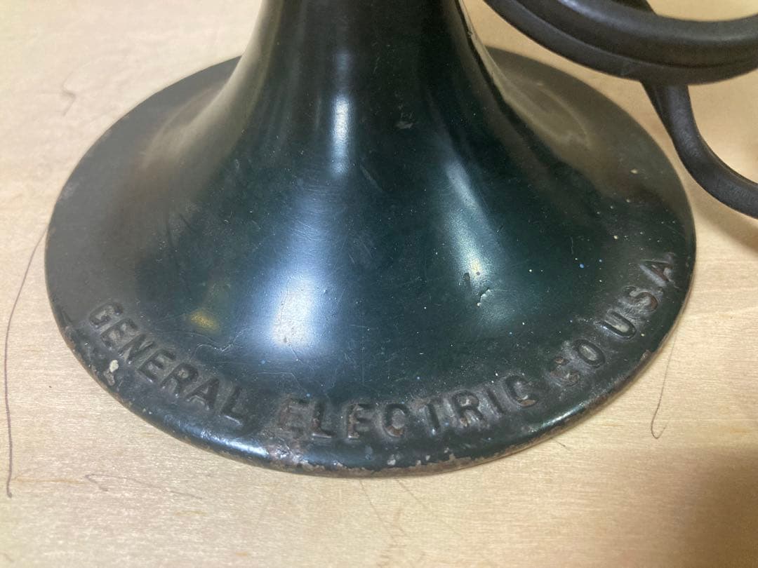 アンティーク デスクファン ジェネラルエレクトリック　GE 古い扇風機　アメリカ