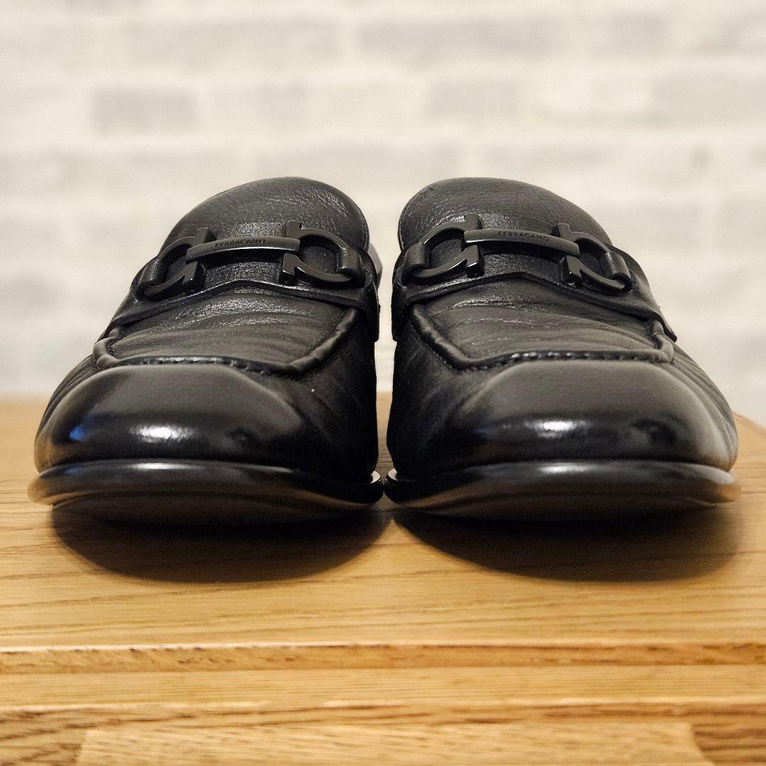 現行品⭐フェラガモ メンズ ガンチーニ モカシン/ローファーブーツスニーカー