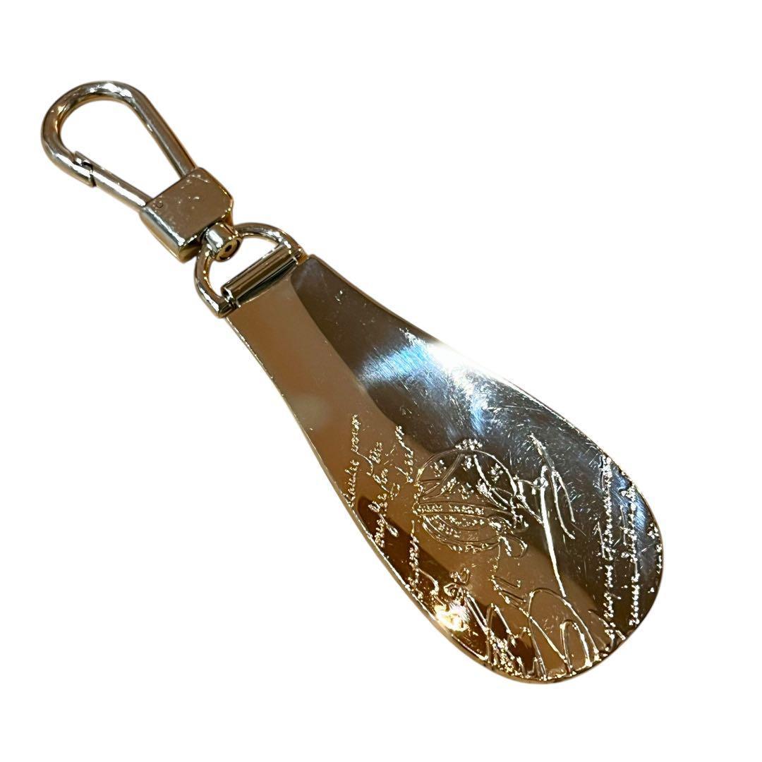 ベルルッティBerluti カリグラフィ メタル シューホーン バッグチャーム