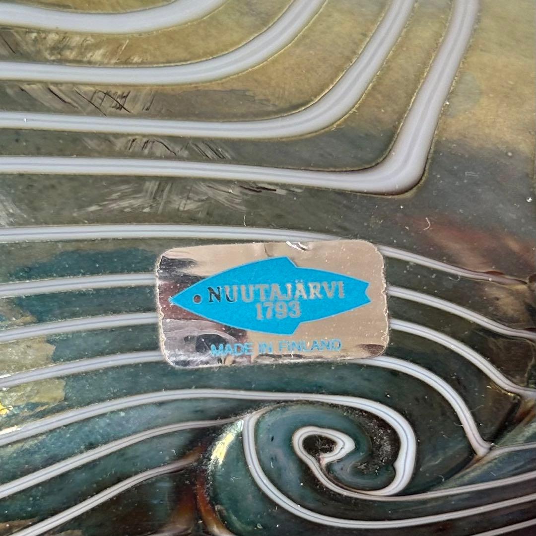 オイバ・トイッカ 長い尾の鳥 ガラスの鳥 オブジェ 置物 1981年　イッタラ