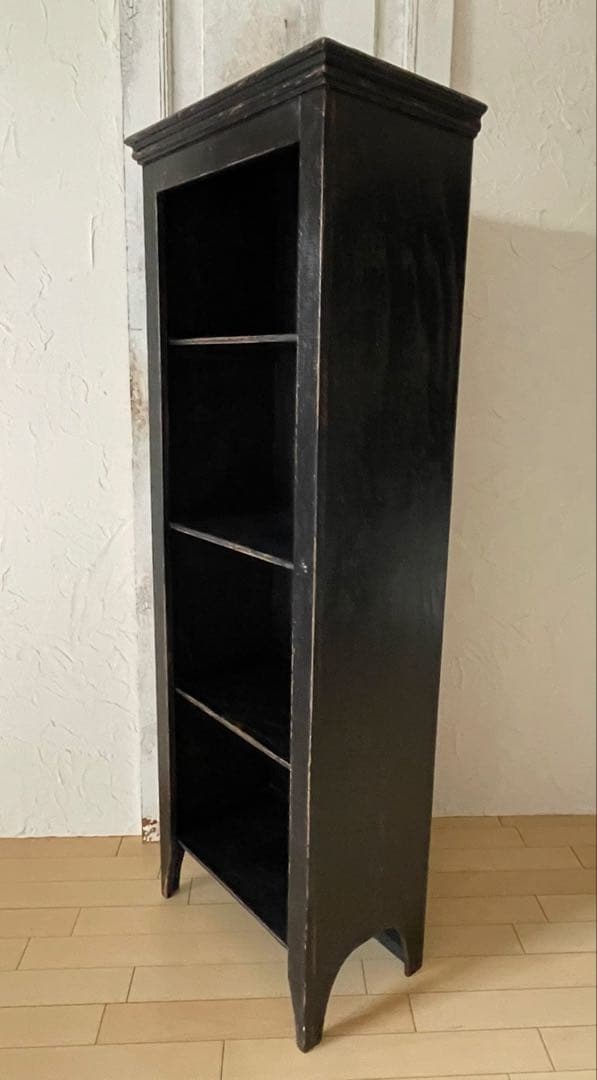 【新春SALE】シェルフ　アンティーク風　シャビー加工(送料込)