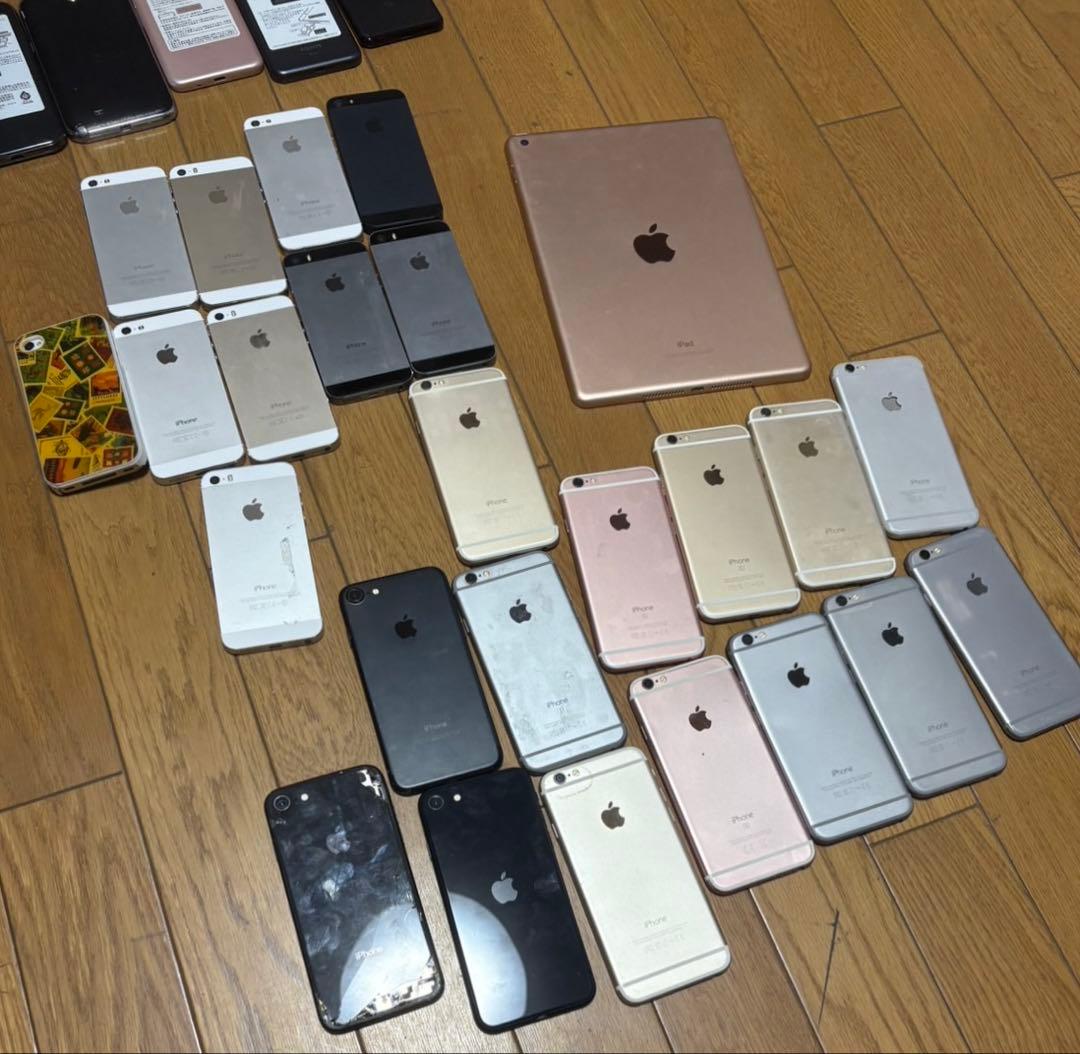 Apple iPhone スマホまとめ売り動作未確認ジャンク品35台