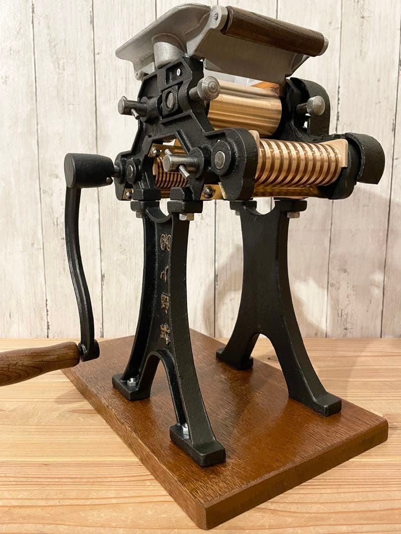 小野式製麺機　両刃 4.2mm＋2.2mm 【2507-04】 説明書コピー付き