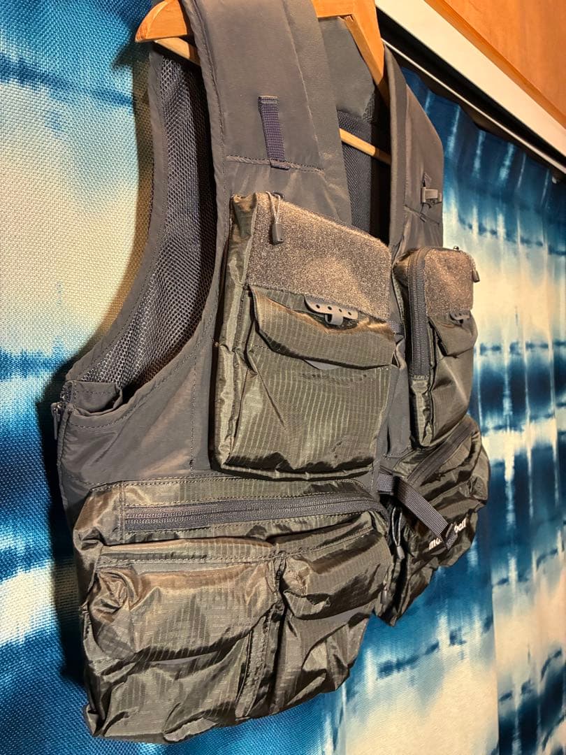 モンベル アジャスタブル アングラーベストL渓流釣り フライフィッシング❗️