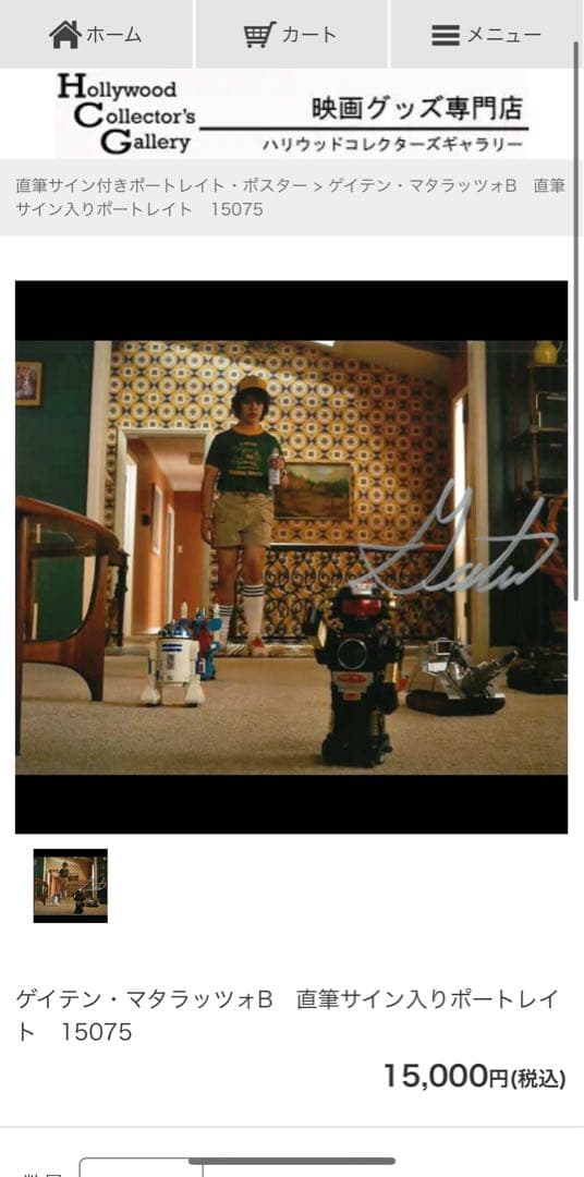 【バラ売り不可】ストレンジャー・シングス 直筆サイン入りポートレート