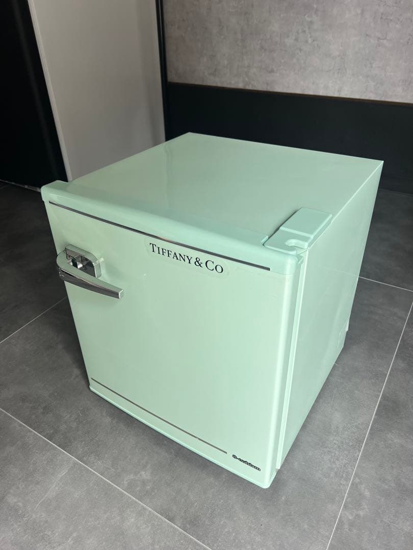 1ドア レトロ冷蔵庫 ティファニーブルー お洒落な アメリカン 家具