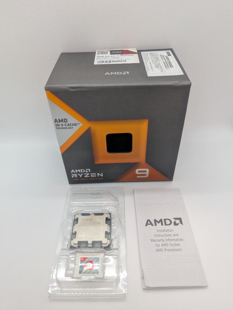CPU AMD Ryzen 9 7950x3d