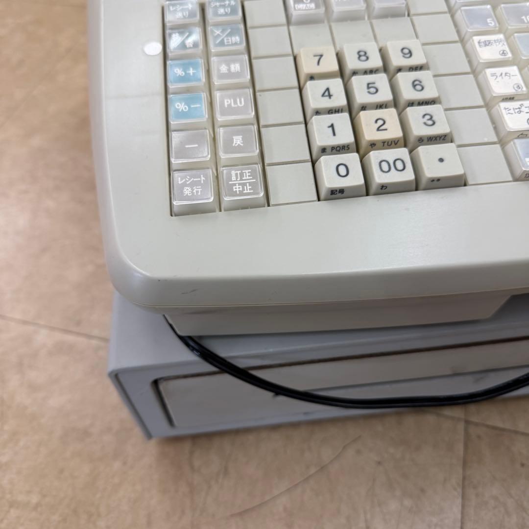 カシオ電子レジスター TE-5000 中古 レジ TK-5000