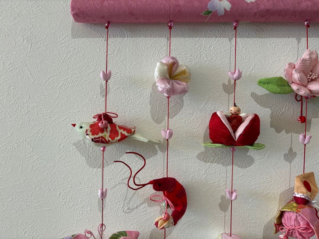 可愛いつるし雛No.169 壁掛けタイプ・ひな祭り・桃の節句・さげもんつるし飾り