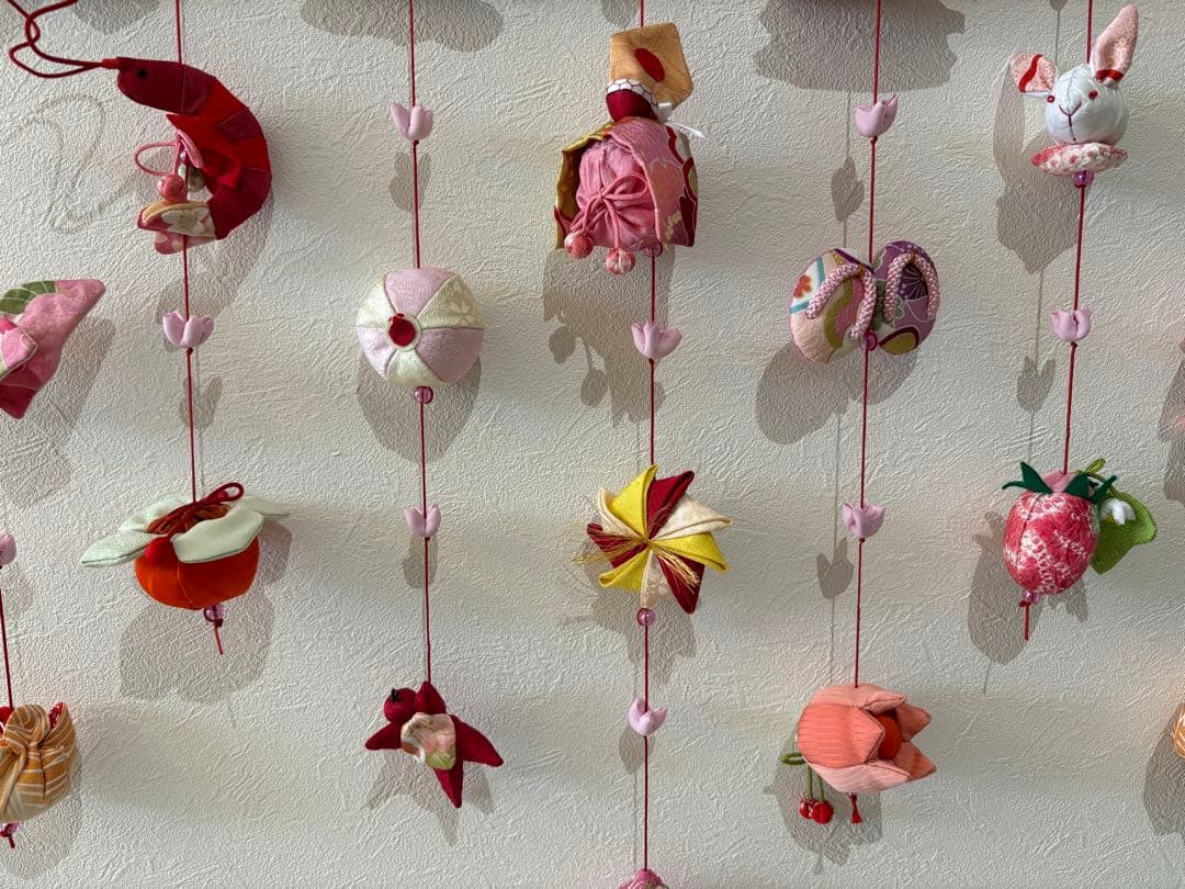 可愛いつるし雛No.169 壁掛けタイプ・ひな祭り・桃の節句・さげもんつるし飾り